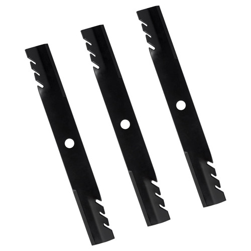BCQNXX 09081200 Lawn Mower Mulching Blade for Ariens Max-Zoom 2560 Gravely Pro-Master 260Z 60" Mower Decks - Heavy Duty Blade Replaces 03253900 08899100 08979600-3 Pack