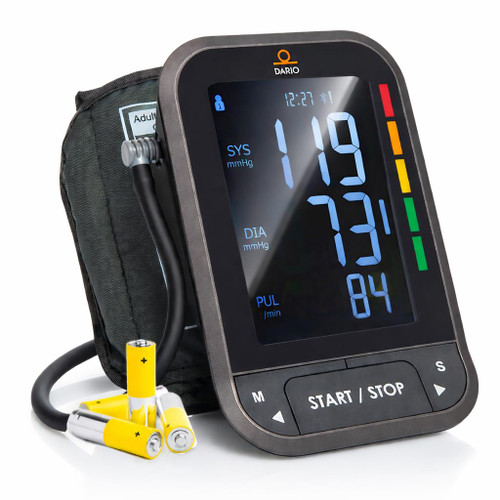 Dario Gen-2 Blood Pressure Monitor for Home Use | Smart App & Carry Case