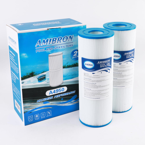 AmiBron PRB50-IN Hot Tub Filters, Replaces C-4950, FC-2390, 373045, 2 Pack