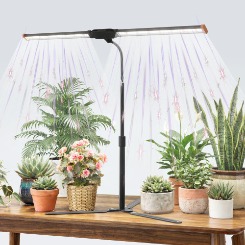 Grow Light for Indoor Plants,6000K White Sun Spectrum Growing Light Lamp