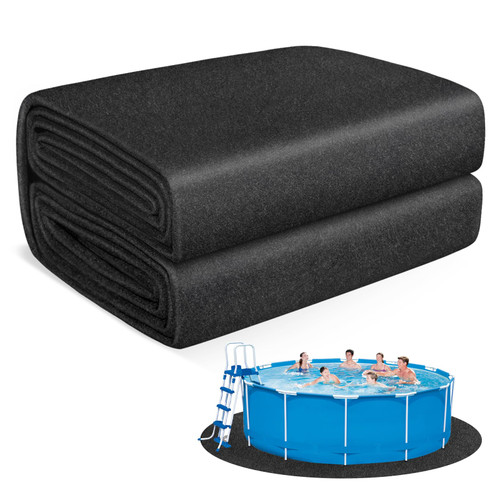 MJZ 15 FT Thickened Pool Liner Pad for Round Above Ground Pools