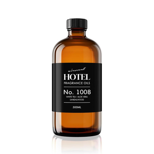 AirScent Hotel Diffuser Oil No. 1008 - White Tea Aloe Sandalwood - 500 mL