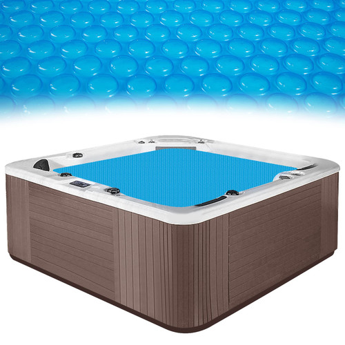 MADHOLLY 7×7FT Square 16Mil Heavy-Duty Spa Hot Tub Cover for Heat Retention
