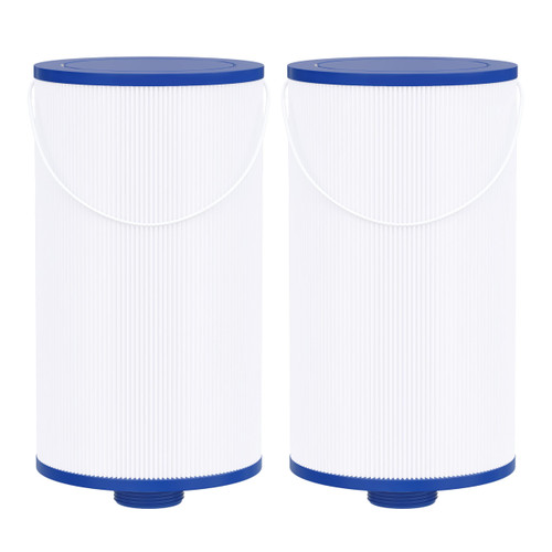 Wowreed Spa Filter Compatible with FC-2402, 303279, Free Flow, AquaTerra, Fantasy Hot Tub Filter, 1 1/2" Finer Thread, 2 Pack