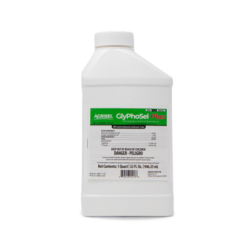 Agrisel GlyPhoSel Plus Weed Killer, Post Emergent, 32 Ounces