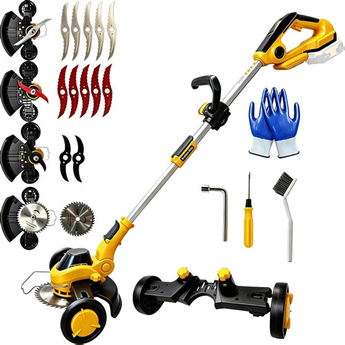 Cordless Weed Wacker for DeWalt 20V MAX Battery, 12" Electric Weed Eater