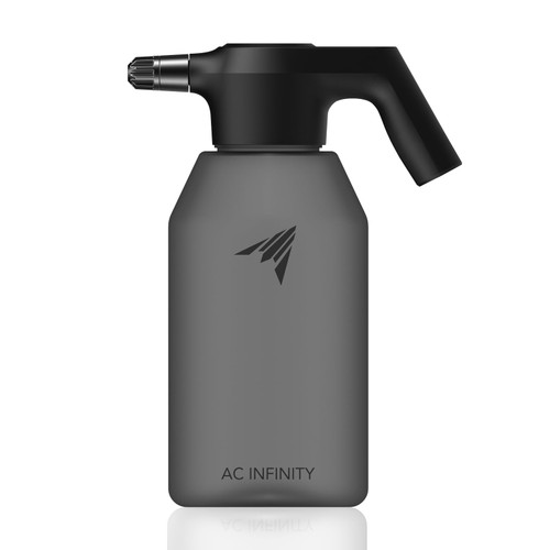AC Infinity Electric Garden Sprayer 2L, Rechargeable Plant Mister, Graphite