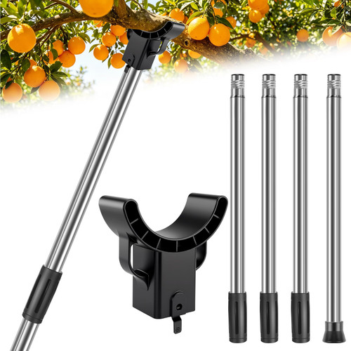2 Set Adjustable Tree Branch Support, 18"-60" Tree Support Pole with Crutch