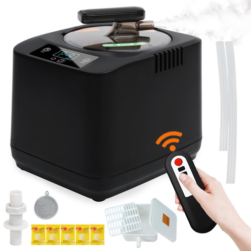 Portable Sauna Steamer Machine, 3L 1200W Steam Generator With Remote