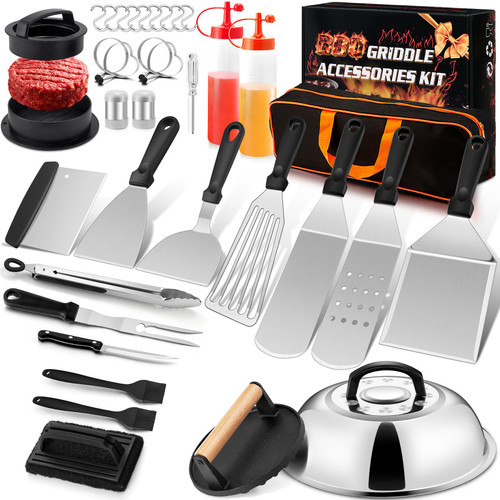 35Pcs Griddle Accessories Kit for Blackstone, Joyfair Flattop Grill Spatula