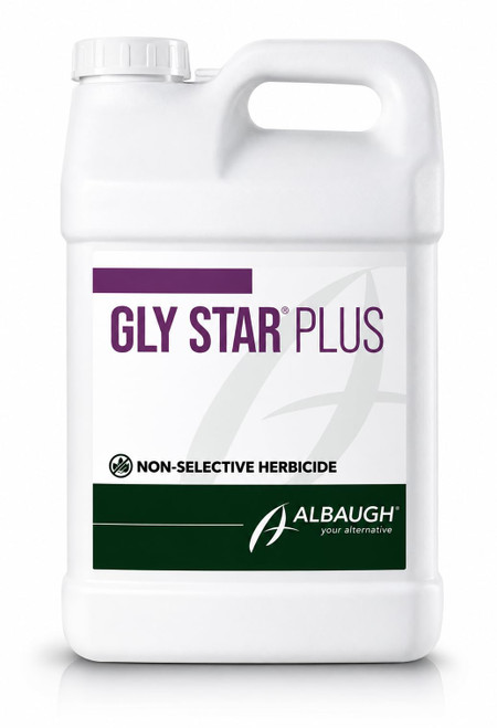 Gly-Star Plus Herbicide (2.5 Gallons) Glyphosate Concentrate (41%) with Surfactant - Non-Selective Broadleaf Weed and Grass Control