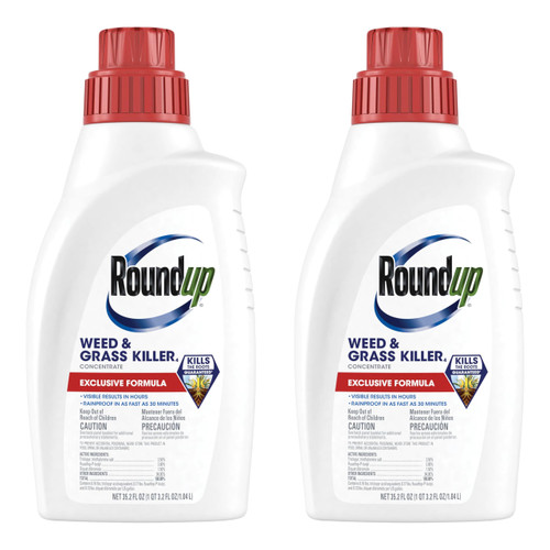 Roundup Weed & Grass Killer4 Concentrate, 35.2 fl. oz. (2-Pack)