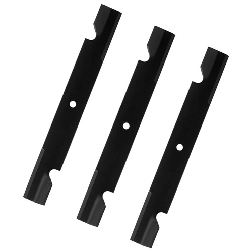 60" Deck Replacement Lawn Mower High Lift Blades for 115-9649-03 105-7718-03 133-2127 103-2530 - Compatible with Toro Timecutter MX6050 ZX6020 ZX6030 ZX6050 Exmark Lazer Z Turf Tracer - 3 Pack