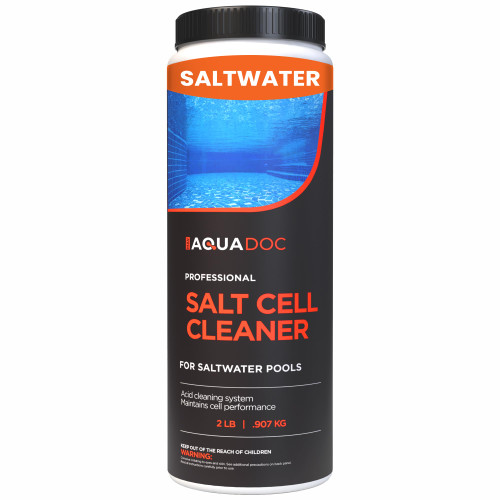 AquaDoc Salt Cell Cleaner for Saltwater Pools - Reduces Buildup, 2 lb