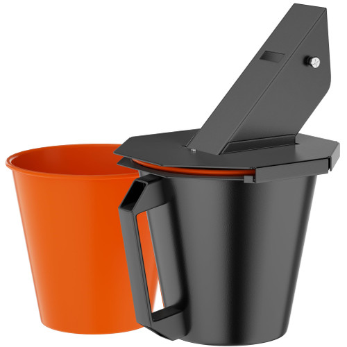 Upgraded Grease Bucket with Lid & Silicone Liner, Drip Bucket for Traeger