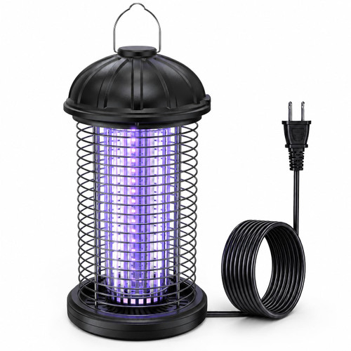 CXRUY Electric Bug Zapper Outdoor, Mosquito Killer Lamp, Hanging Waterproof Insect Zapper Fly Trap for Indoor Outdoor Patio Garage