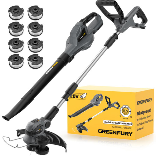 Cordless Weed Wacker Compatible with Dewalt 20V MAX Batteries(Tool Only)