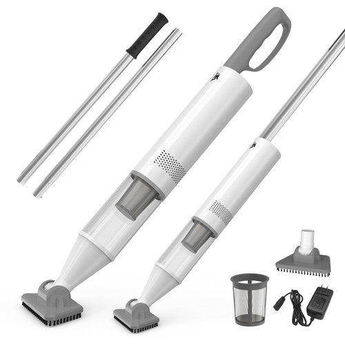 Handheld Cordless Pool Vacuum for Above Ground Pool,Inground Pool,Spa,Tub