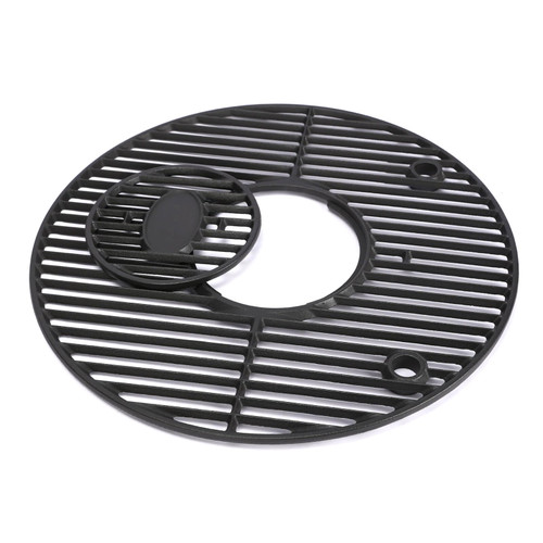 GRISUN 19.5 Inch Cast Iron Round Grill Grate for Akorn Kamado Pit Boss K24