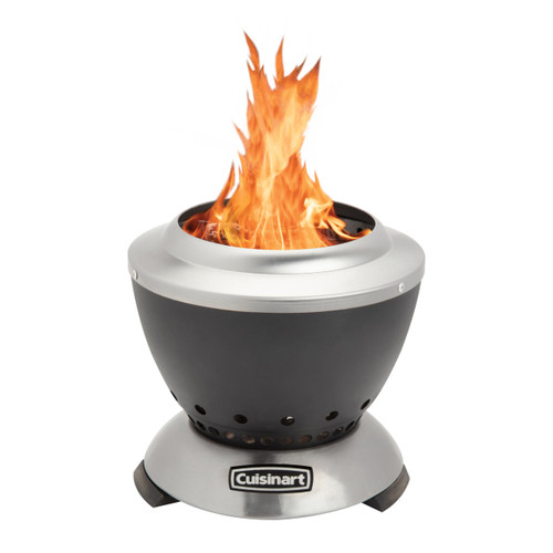 Cuisinart Outdoor Fire Pit, Cleanburn Smokeless System, Wood Burning, 7.5"