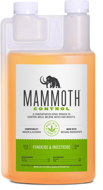 Mammoth Control Insecticide, Miticide and Fungicide Concentrate with Thyme Oil, 500 mL