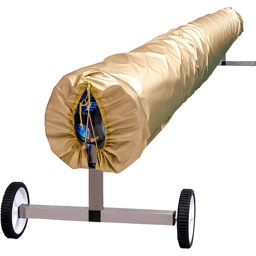 Solar Reel Cover for Winter Storage, Up to 20 Ft Inground Swimming Pool