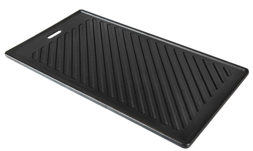 Monument Grills 9.45" x 17.7" 96333 Reversible Cast Iron Cooking Plate for Monument Denali 405, Denali 425, 35633, 24633, 24367, 41847NG, 77352