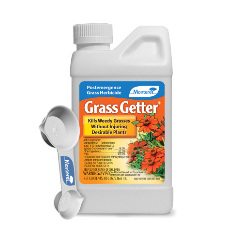 Monterey Grass Getter Herbicide, 8 oz with Measuring Spoon