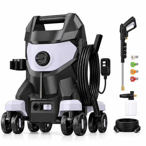 KVAOK Pressure Washer,3800 Max.PSI Power Washer with 35-ft GFCI Cord