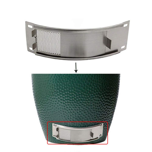 Draft Door Screen Kit Replacement Parts For Large and Medium Big Green Egg