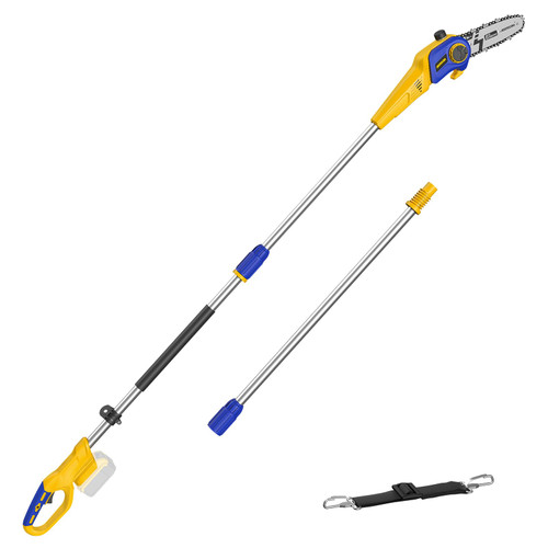 ADOTOCAM Cordless Pole Saw for Dewalt 20V Battery, 15 FT Reach, Tool Only