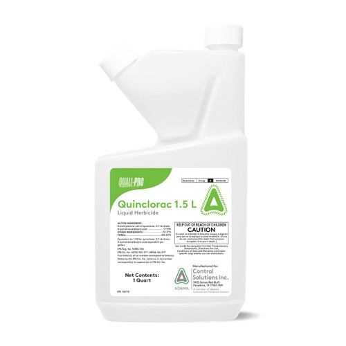 Quali pro Quinclorac 1.5L Liquid Herbicide - Crabgrass and Broadleaf Weeds - Residential Safe! - 32oz