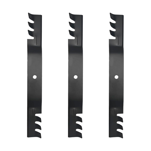 ZALANA 110-6837-03 Lawn Mower Toothed Mulching Blades Set Replace 115-5059-03 112-9759-03 112-9759 115-5059 for Toro Timecutter SS5000 SS5060 MX5050 MX5000 MX5075 Z5000-50'' Deck (3 Pack)