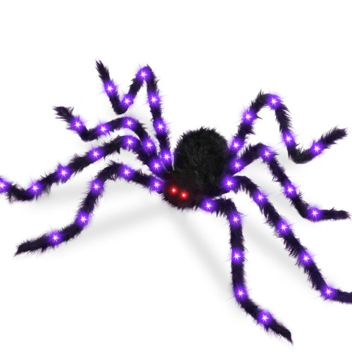 Brightown Halloween Decor, 4.9 ft Giant Spider Halloween Decorations