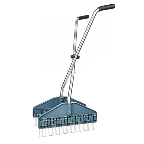 YEELOR Leaf Grabber Rake, 37.7 Inches, 3.4 Pounds（Angle Grip）
