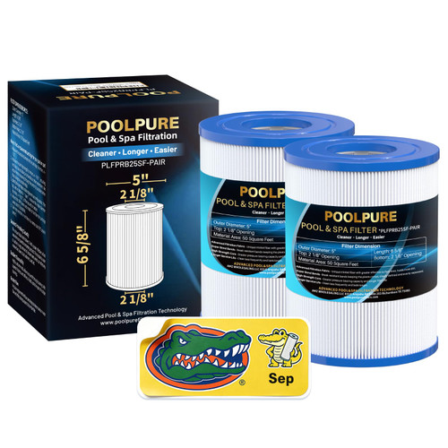 POOLPURE PRB25SF Spa Filter Replaces Unicel C-4405, Filbur FC-2387, R172464