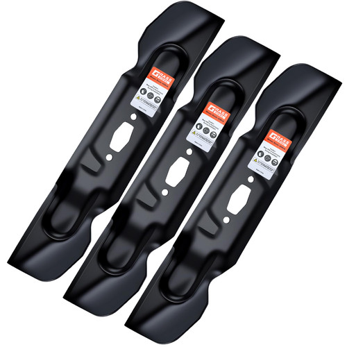 Grasscool ZT1 50 Blades for Cub Cadet 50 inch Mower Replace 742p05094 with S-Shaped Hole Ultima ZT2 Zero Turn Enduro XT1 XT2 LT50 50'' Deck Lawn Tractor Riding Replace 742-05094 (High-Lift)