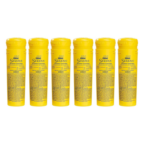 FROG Serene Replacement Bromine Cartridges, 6 Pack