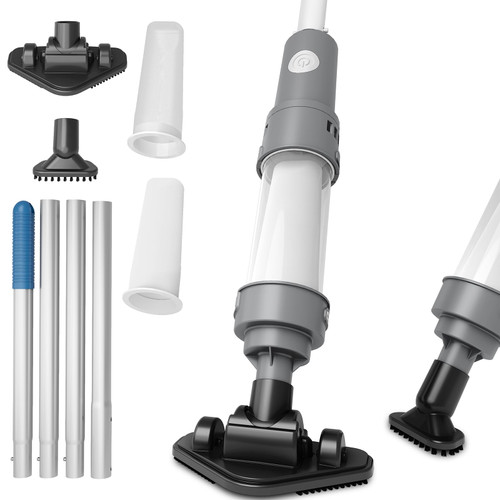 EXONYX Hot Tub Vacuum, Cordless Handheld Pool Vacuum for Above Ground Pool
