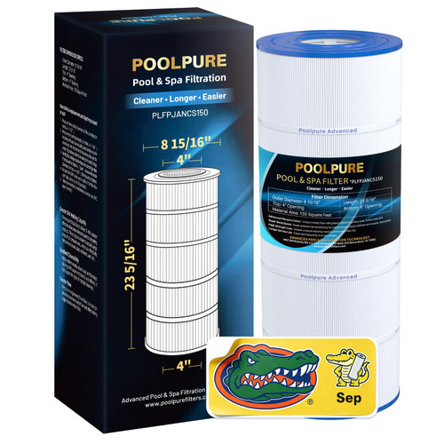POOLPURE PJANCS150 Pool Filter Replaces CCX1500RE, FC-0822, 1PACK