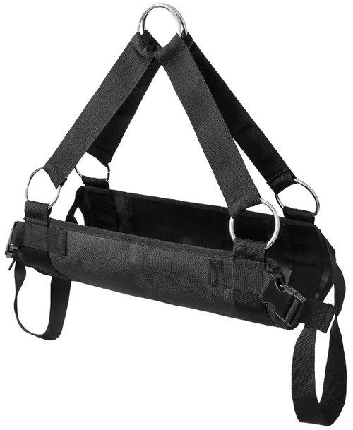 Calf Sling for Weighing 30"x25" up to 400 LB - Heavy-Duty 1800D Livestock Weighing Sling for Newborn Calf, Lamb, Goat, Alpaca, Pig, Dog - Hoof Trimming, Hanging Scale & Recovery Support (Large)