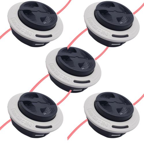 FFshiye 5Pack C26-2 Trimmer Head for Stihl FS55 FS55R FS56 FS56RC FS70 FS70R FS80 FS85 FS90 FS90R FS91 FS91R FS94 FS94R FS110 FS111R FS111RX FS120 FS130 String Trimmers Replace#4002 710 2169