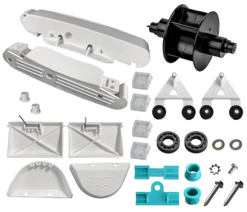 AXV417WHP Pool Cleaner Pod Swing Kit and AXV621DAT A-Frame/Turbine Kit, Fit for Hayward, Navigator, Arneson, Pool Vac Plus, Pool Vac Ultra Pool Cleaner