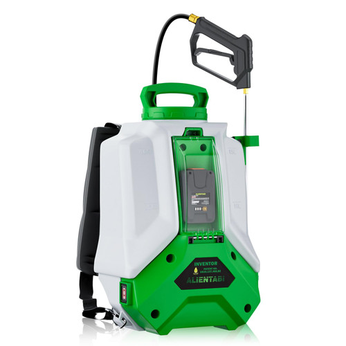 ALIENTABI Battery Powered Backpack Sprayer 36/65 PSI 4Gal for Lawn Garden