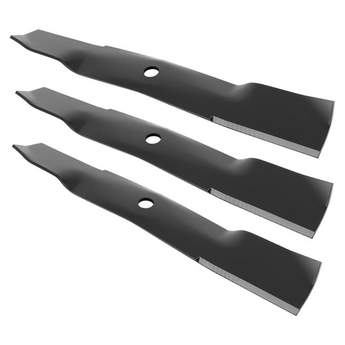 budrash M143520 Mower Blades 19" Fit for John Dee re 54" Deck Z435 LX280 X340 X380 X710 X734, UC22010 Medium Lift Blade Compatible with John Dee re 54in Lawn Tractor, 3 Pack
