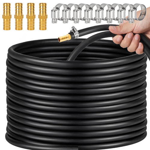 ⅜ inch Self Sinking Aeration Hose,100 Feet Pond Aerator Hose Kit