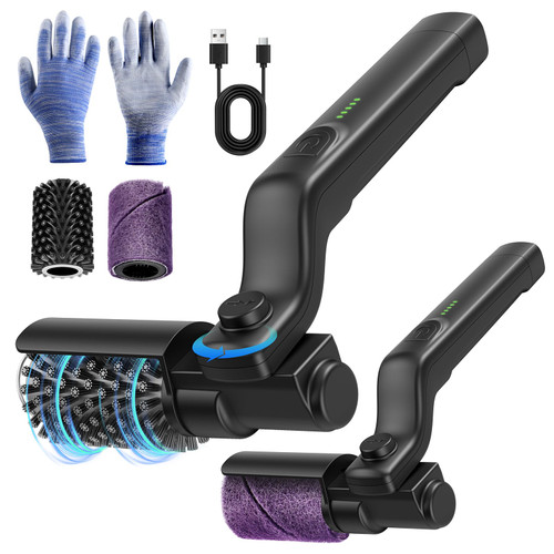 Electric Grill Brush for Outdoor Grill, Cordless BBQ Electric Grill Cleaner
