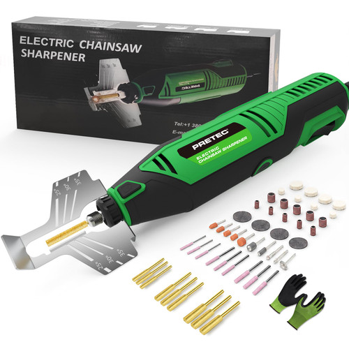 Electric Chainsaw Sharpener Kit – Chain Saw Sharpener Tool, Rotary Tool Kit