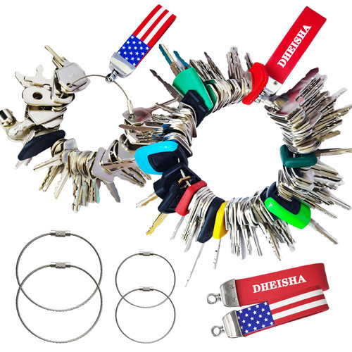 115 Non-Duplicated Full Range Equipment Keys Master Set Construction Keys