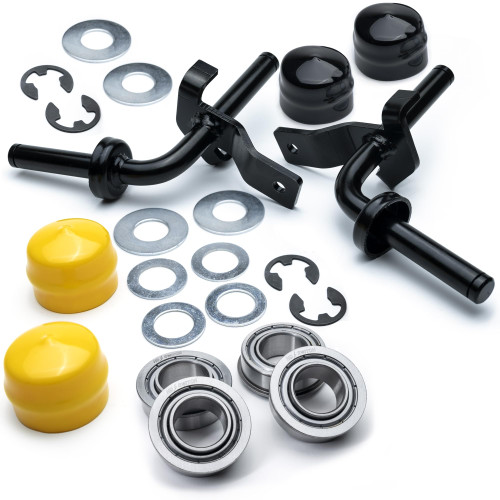 Steering Caster Spindle Axle Wheel Bushing to Bearing Conversion for John Deere LA100 LA105 LA110 LA115 LA120 LA130 LA135 LA145 LA150 LA155 LA165 LA175 X110 X120 X130R 102 105 115 125 135 145 155C 190